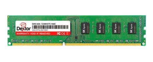 Memoria Ram Dextor DDr3 4GB 1333Mhz PC3-10600