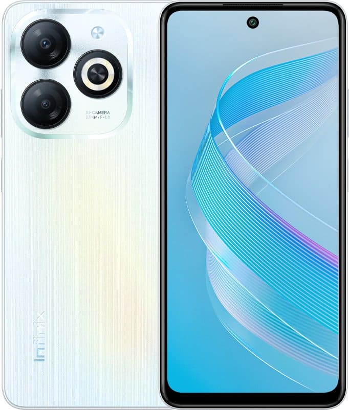 Telefono Infinix Smart 8 X6525 ds 8gb (4+4gb) 128gb galaxy white