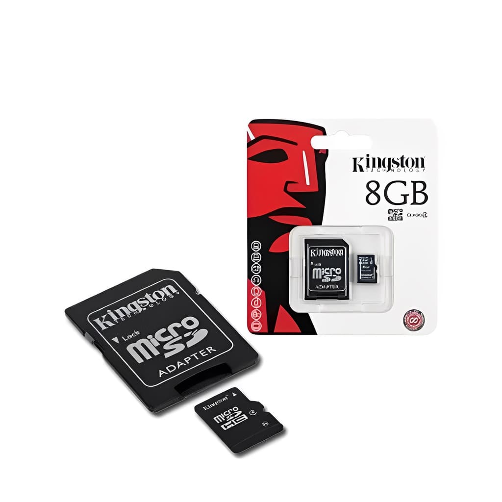 MEMORIA MICRO SD KINGSTON 8GB C/ADAPTADOR