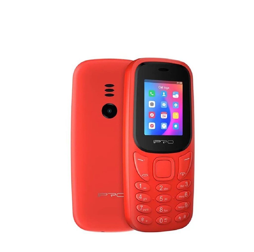 Telefono Ipro A21 mini Negro/rojo