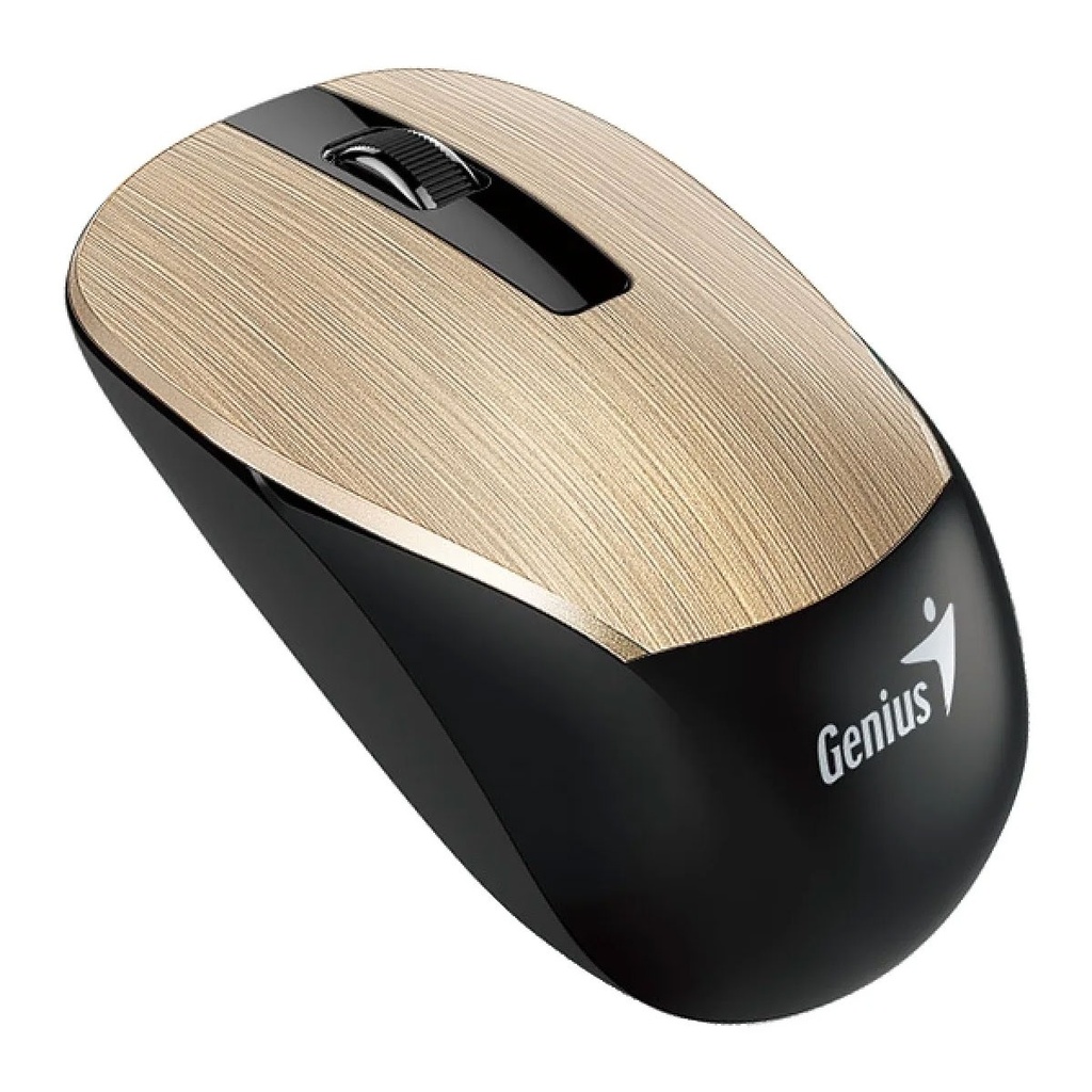 MOUSE GENIUS INALAMBRICO NX-7015 USB DORADO