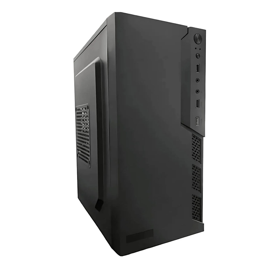Case combo speedmind smcsm10 (teclado/mouse)fuente de poder 700W negro