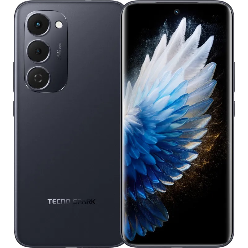Telefono Tecno Spark 40 Pro+ KM7 ds 16gb (8+8gb) + 256gb Nebula Black