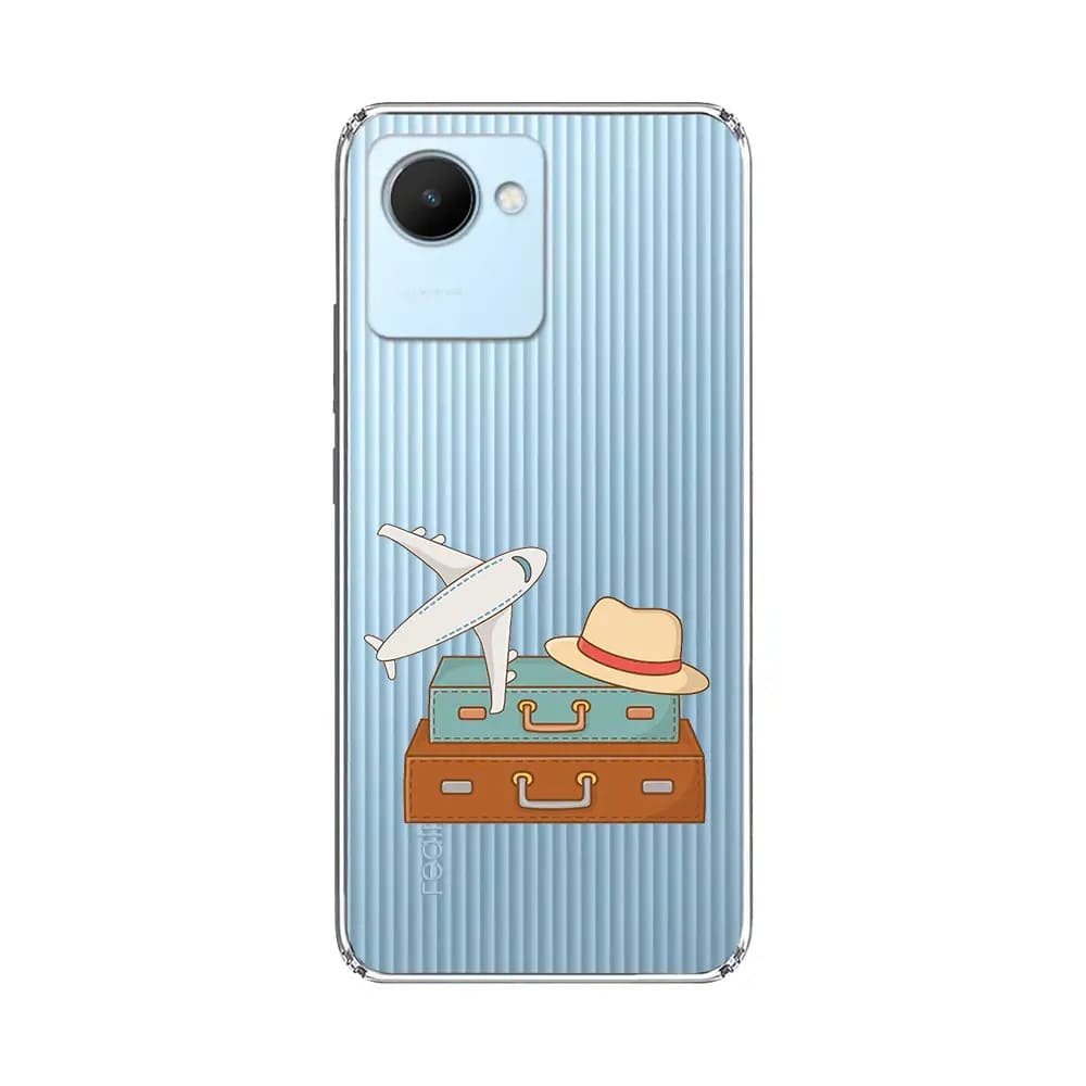 Tpu transparente acrilico stickers varon rlme c30s KD13-TPU00912
