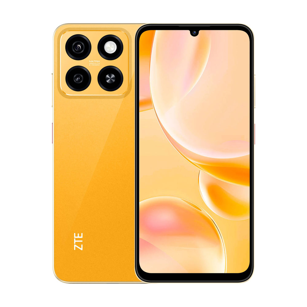 Telefono Zte Blade A55 Z2450 DS 12gb(4gb+8gb)+128gb Sunset Orange
