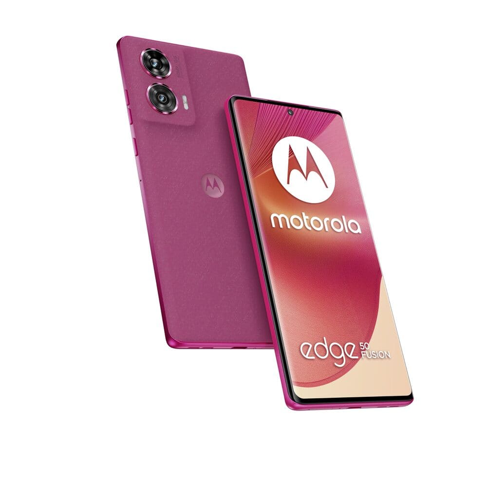 Dummy Motorola Edge 50 Fusion pink peacock
