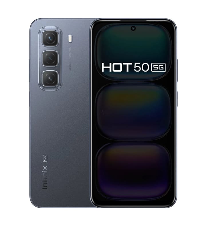 L_  Telefono Infinix X6882  Hot 50 ds 16gb (8+8gb) + 256gb Sleek Black