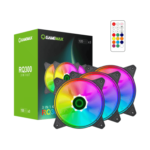 COOLER FAN GAMEMAX RQ300 INTERNO