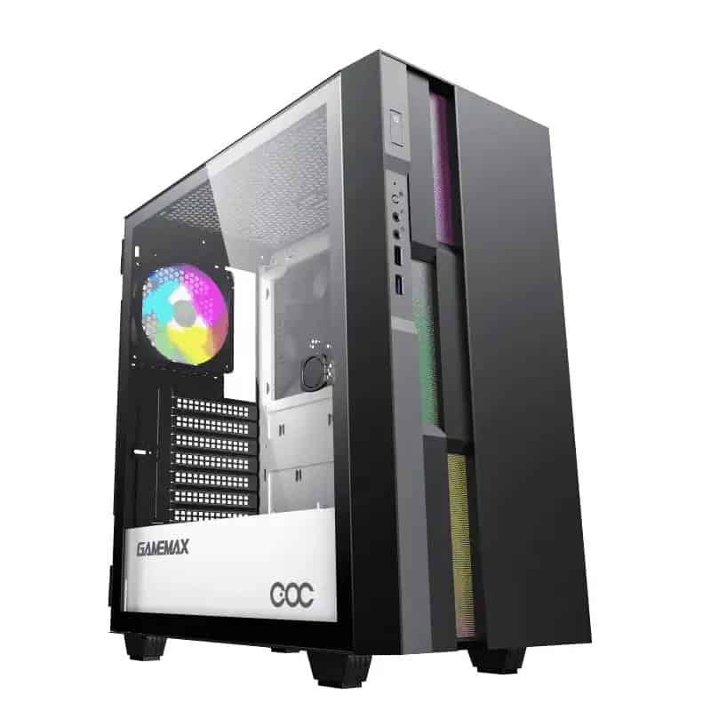 Case Gamemax Brufen C3 BG negro/gris