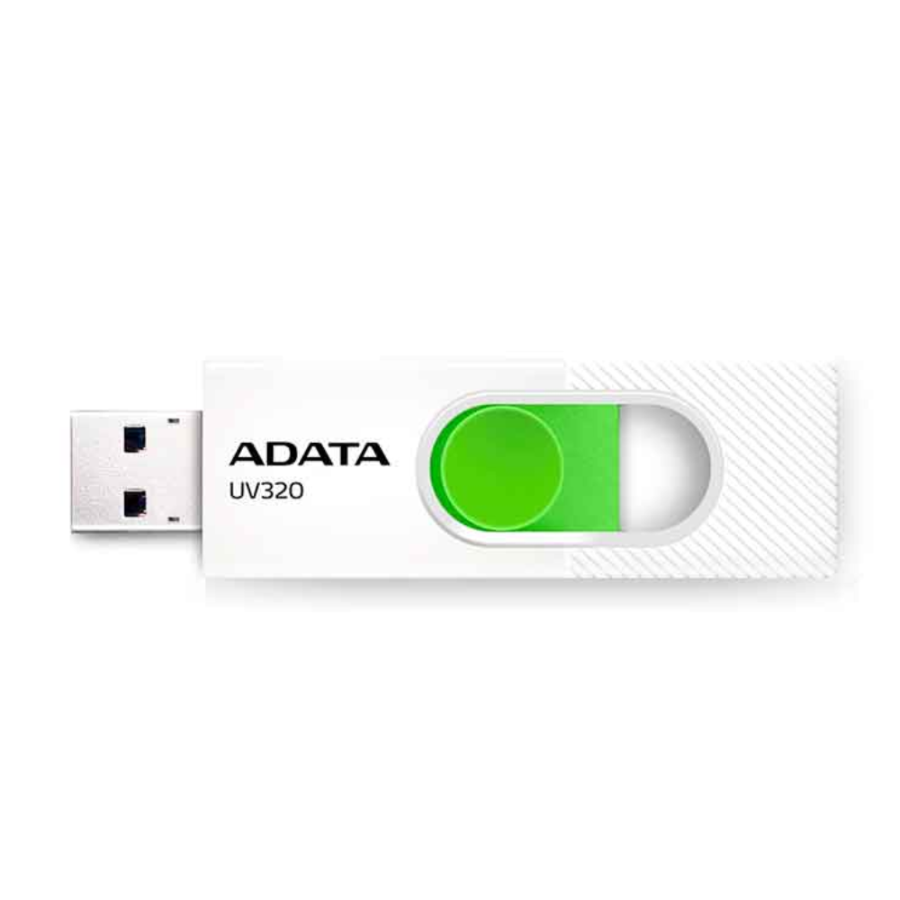 Pendrive ADATA UV320 32GB Blanco/Verde