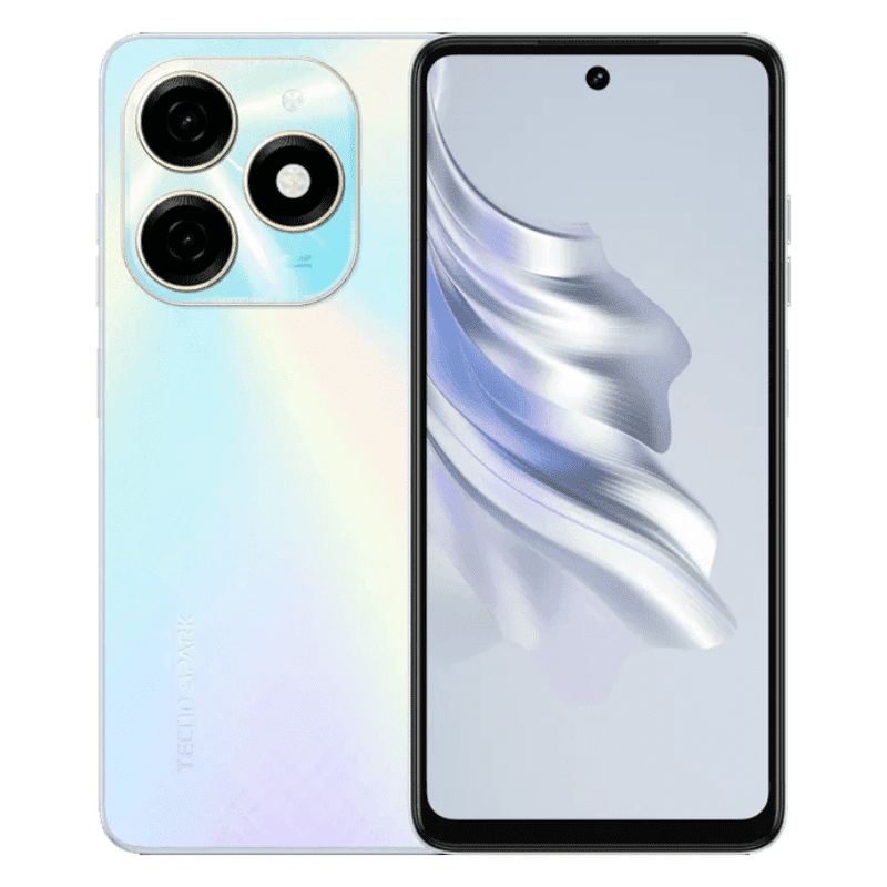 Telefono tecno Spark 20 (KJ5) DS 16gb (8gb+8gb)+256gb Cyber Blanco