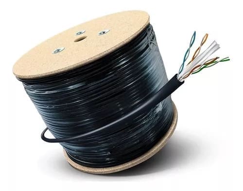 CAT5E CABLE UTP VANTEC ROLLO 305MTS 24AWG INTERIOR M7 CCA-E