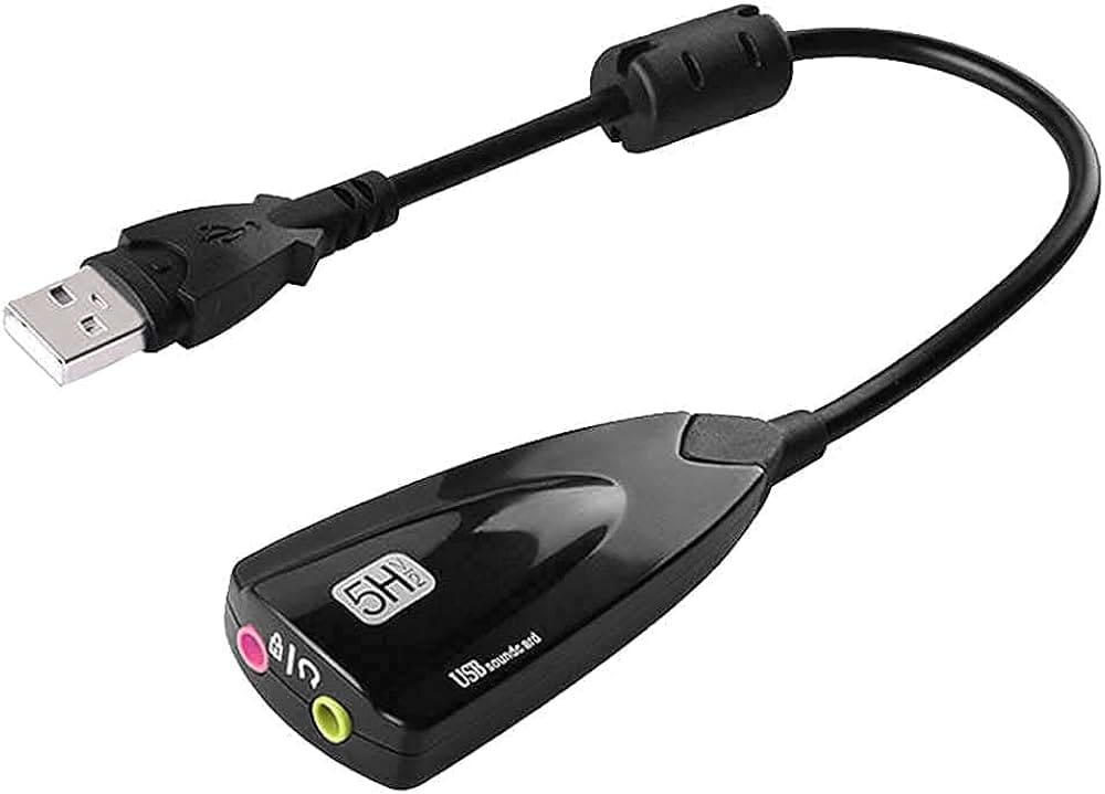 ADAPTADOR DE AUDIO USB STEEL SOUND 5HV2 7.1
