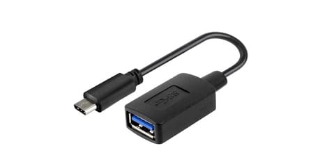 CONVERTIDOR USB TIPO C MACHO A USB 3.0 HEMBRA TC/USB PEQUEÑO