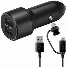 CARGADOR VEHICULAR SAMSUNG EP-TA20EWEVGWW NEGRO