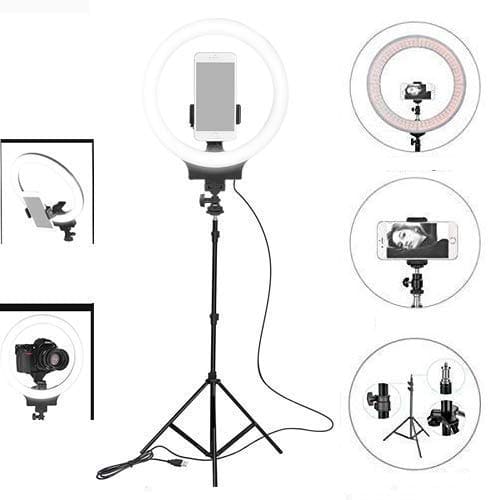 ARO DE LUZ 10"  LED + TRIPODE 1.95CM CXB-260