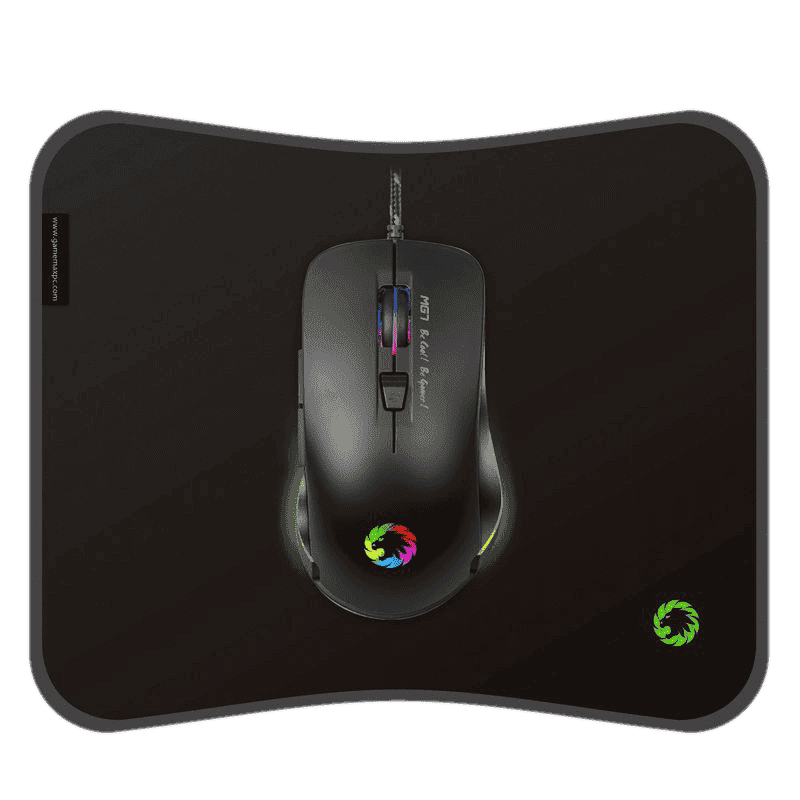 MOUSE+MOUSE PAD COMBO GAMING GAMEMAX MG7