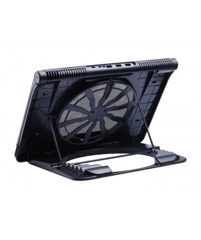 COOLER PAD WESDAR USB K-8288F AJUSTABLE 3 PUERTOS C/LED