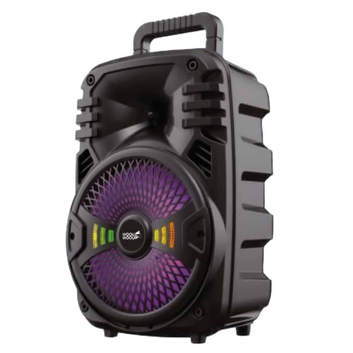 PARLANTE LED WOOU WOOU 8"10W CON PEDESTAL A118
