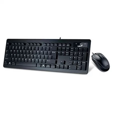 TECL/MOUSE GENIUS SLIMSTAR C130 USB NEGRO