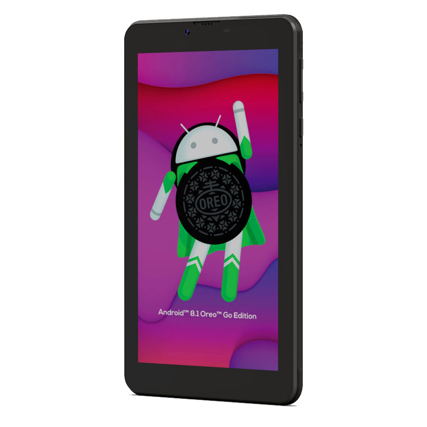 TABLET LOGIC T4G 7" QUAD CORE DE 1.3 GHz ANDROID OREO 1GB/16GB+SLEEVE
