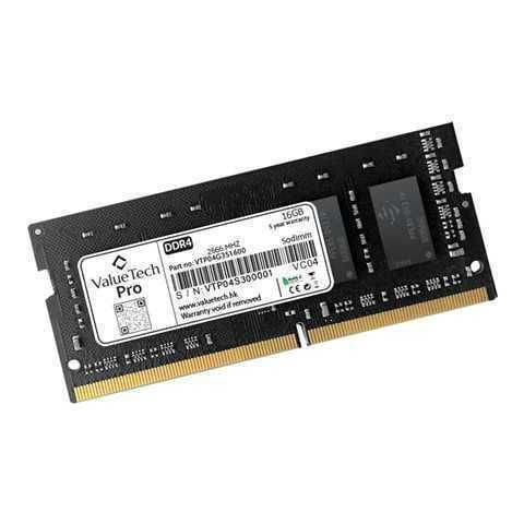 Memoria ValueTech pro  NT 16GB DDr4 2666MHz Sodim
