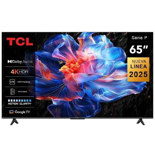 Televisor led TCL 65" 65P6k 4k hdr Google Tv