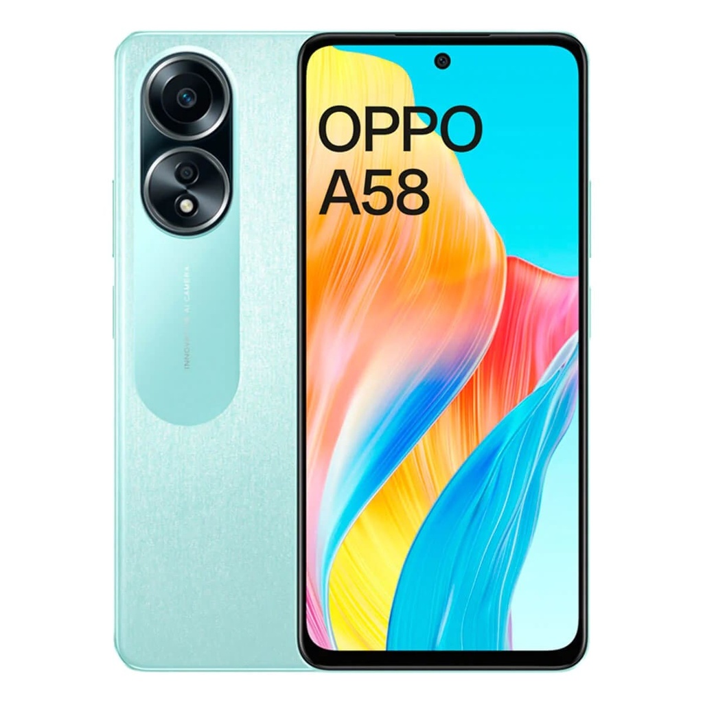 Telefono oppo A58 cph2577 6gb+128gb dazzling green