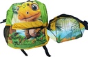 Mochila epson dinosaurio amarillo