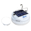 Lampara tipo Foco Opalux Lighting 72 led Portatil Recagable (carga con panel solar) op-fd300w 3 itensidades/ iman / colgador
