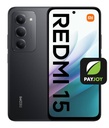 Telefono Xiaomi Redmi 15 payjoy 25062RN2DL DS 8gb+256gb midnight black