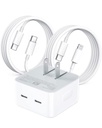Cargador iph completo tipo c a lightning 14 pro max 35w en caja KD2413-CG00080