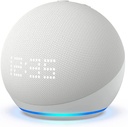 Parlante smart con alexa Amazon echo dot with clock (5th GEN) blanco
