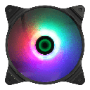 COOLER FAN GAMEMAX FN-12RAINBOW-C2