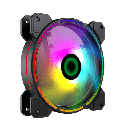 COOLER FAN GAMEMAX FN-12RAINBOW-D