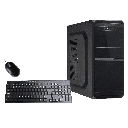 Case combo vantec LP-22 negro tec/mouse vantec