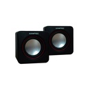 PARLANTES VANTEC VT-ES208BK  NEGRO