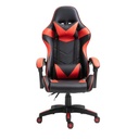 Silla gaming vantec HY-G01 negro/rojo