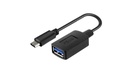 CONVERTIDOR USB TIPO C MACHO A USB 3.0 HEMBRA TC/USB PEQUEÑO