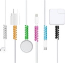 PROTECTOR DE CABLE DE DATOS DE SILICON COLOR LISO TE-22