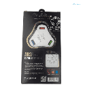 CARGADOR MELKING MK-057 EQUILATERO 6 AMP DE 3 USB CG11152