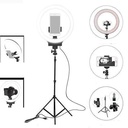 ARO DE LUZ 10" CON SOPORTE DE 26CM