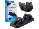 CARGADOR PS4 DOBLE DUAL CHARGING DOCK TP4-002 FOR P4 WIRELESS CONTROLLER