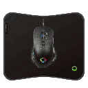 MOUSE+MOUSE PAD COMBO GAMING GAMEMAX MG7