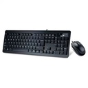 TECL/MOUSE GENIUS SLIMSTAR C130 USB NEGRO