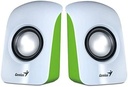 PARLANTES GENIUS SP-U115 USB BLANCO/VERDE