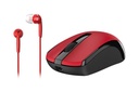 MOUSE /AUDIFONO GENIUS MH-7018 ROJO