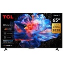 Televisor led TCL 65" 65P6k 4k hdr Google Tv