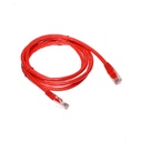 CABLE PATCH CORD VANTEC CAT6 M8 6MT ROJO