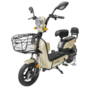 MOTOCICLETA ELECTRICA VANTEC ECORIDE DORADO ST-15 350W